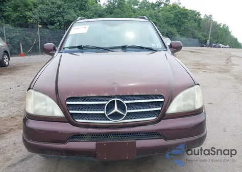 2001 Mercedes-Benz Ml 320 z USA, uszkodzony, nr VIN 4JGAB54EX1A243467